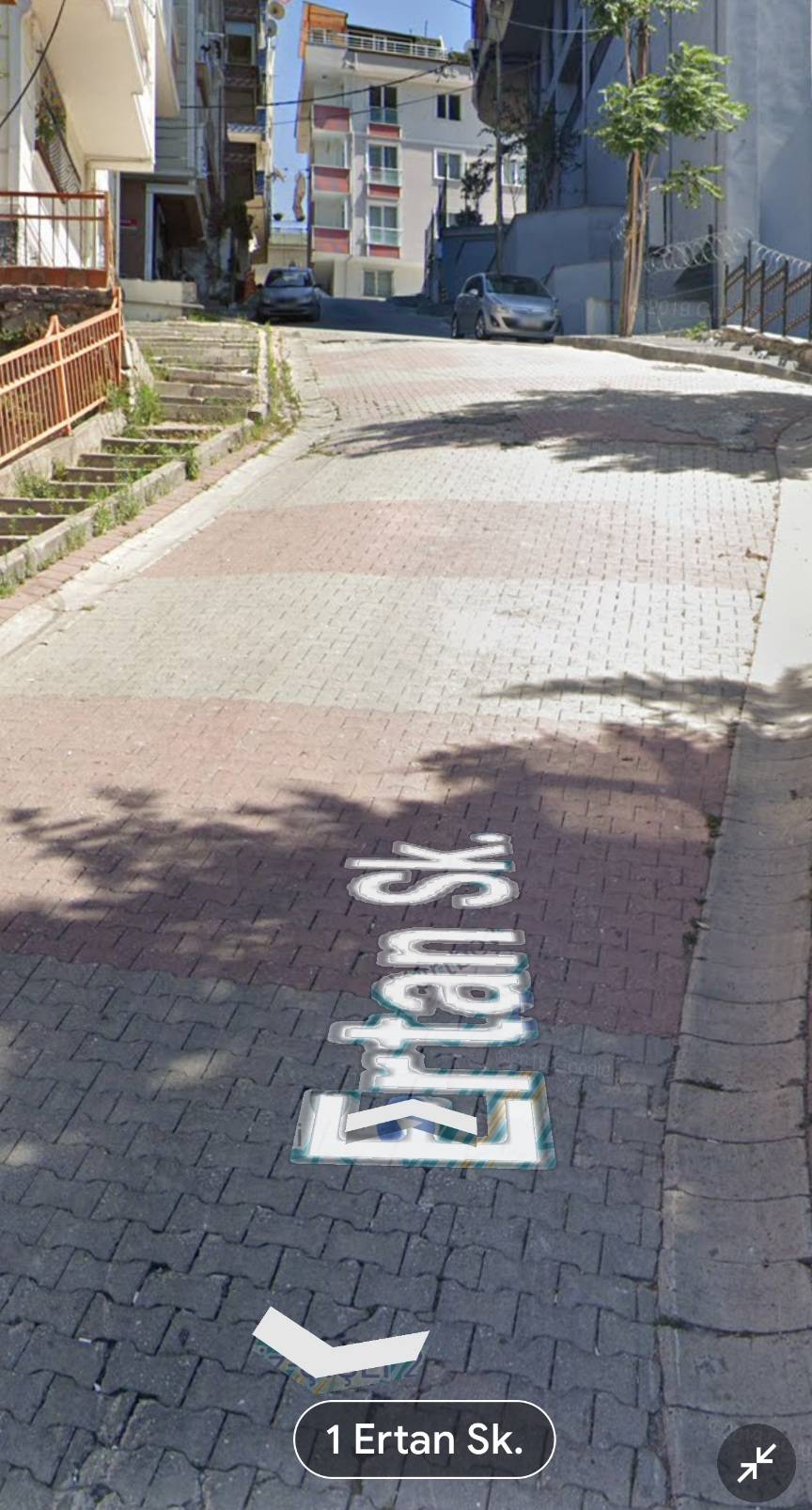 İstanbul'un En Dik Yokuşları - Ertan Sokak Kağıthane Talatpaşa