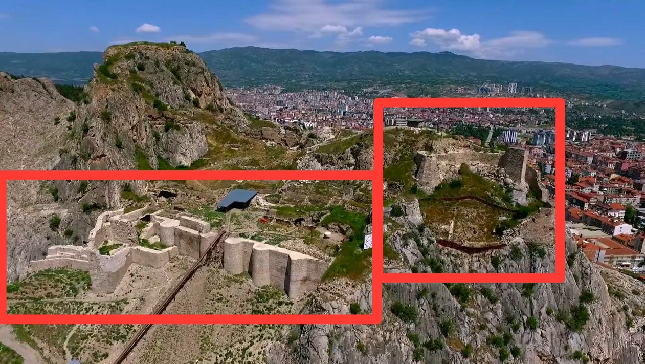 Tokat Gezilecek Yerler - Tokat Kalesi 