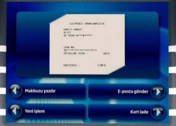 ATM Makbuz Vermedi Ne Yapmam Gerekir?