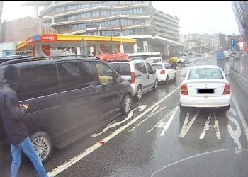 Beyoğlu'nda Zincirleme Kaza, Beyoğlu Zincirleme Kaza