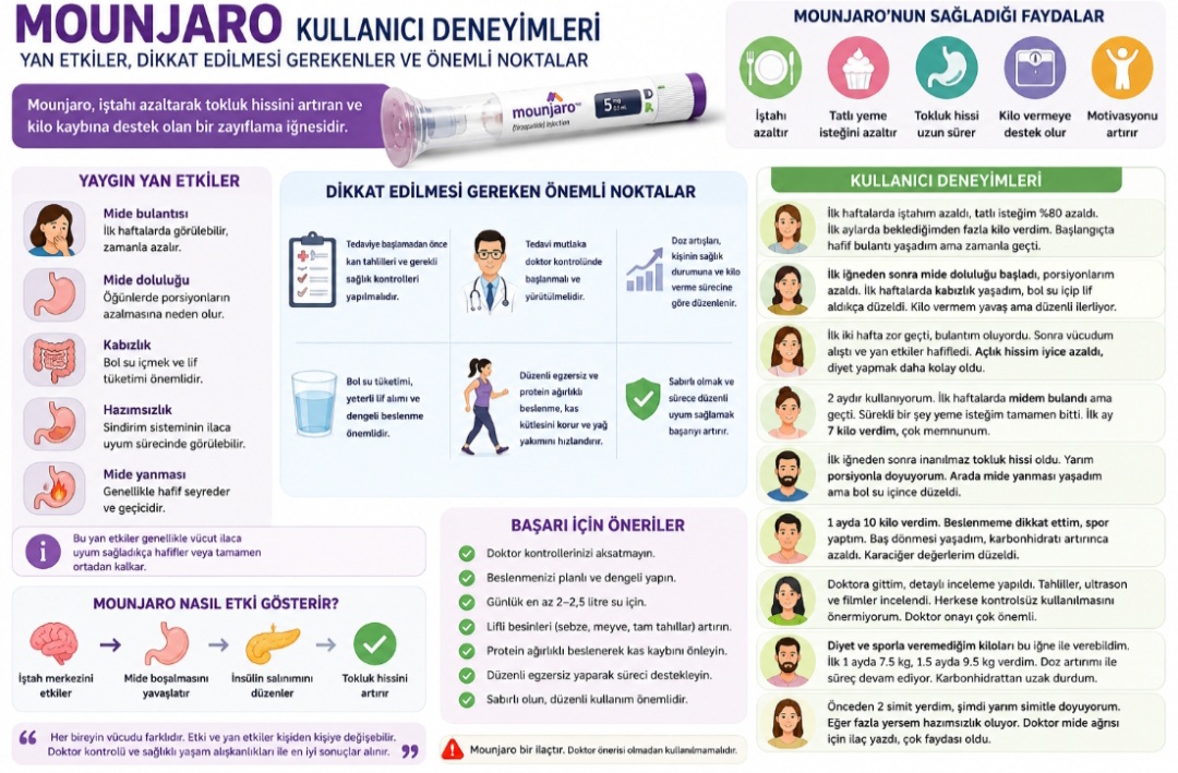 Mounjaro Kullananlar Kadınlar Kulübü Yorumları